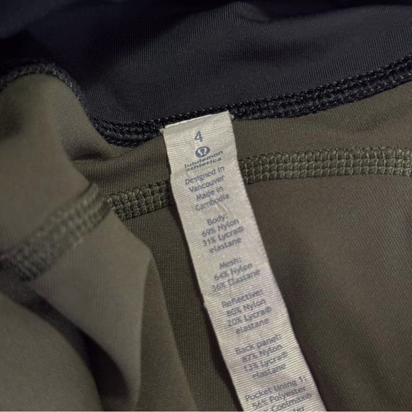 Lululemon | Smooth Stride Crop Leggings | Size 4 | EUC - Picture 6 of 7